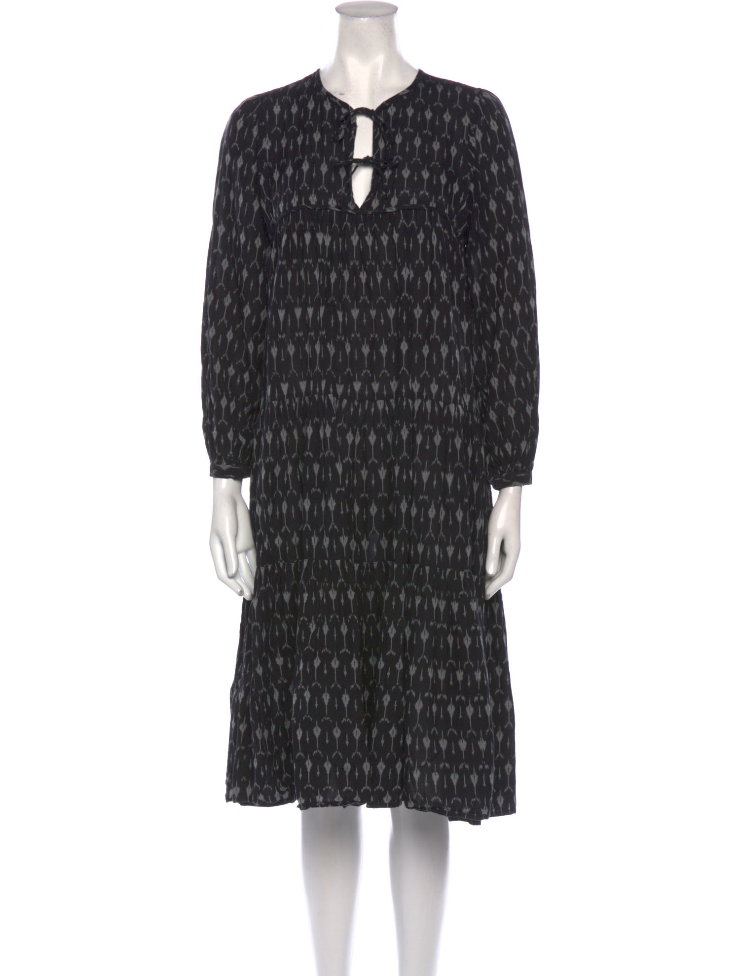 Matta Printed Midi Length Dress