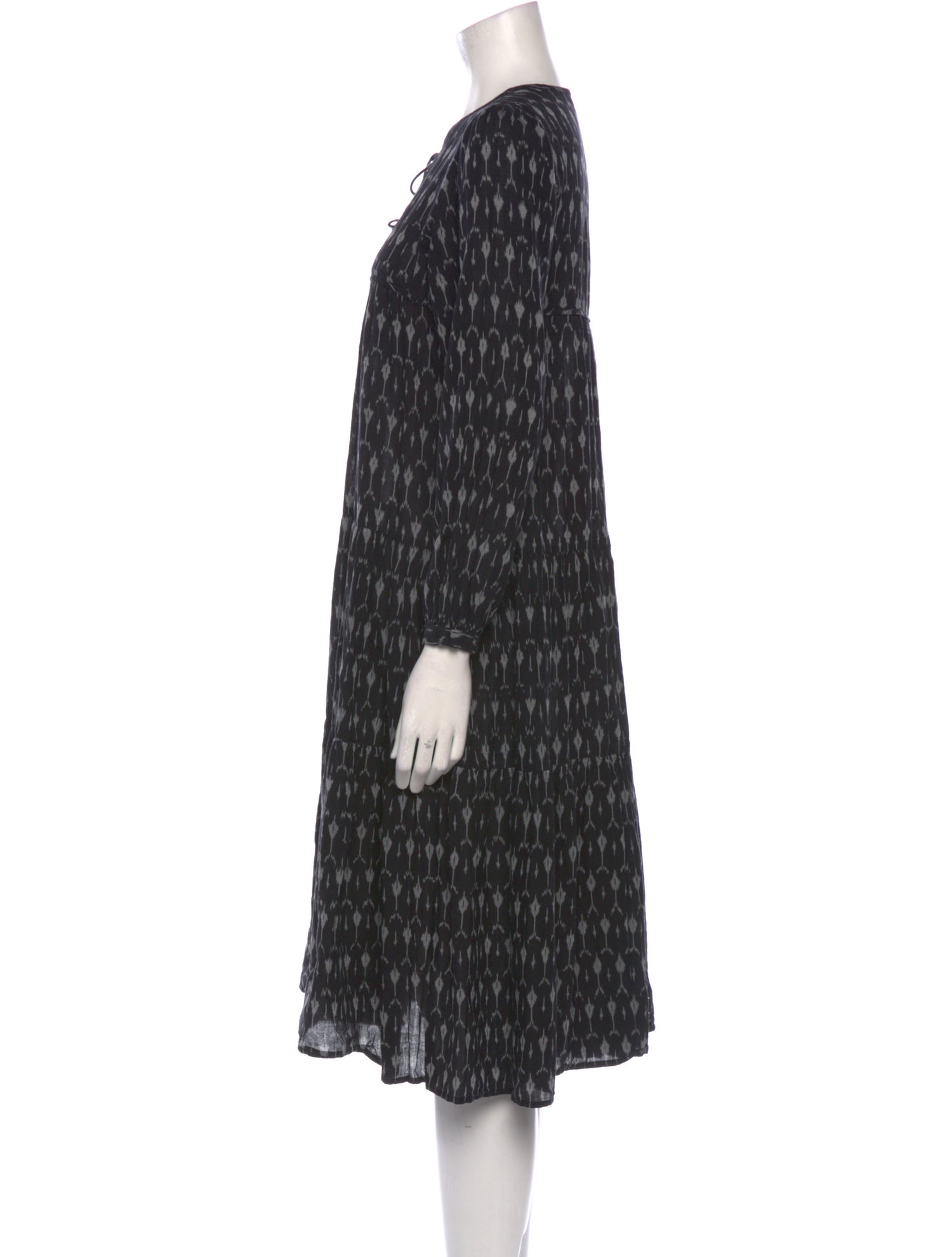 Matta Printed Midi Length Dress