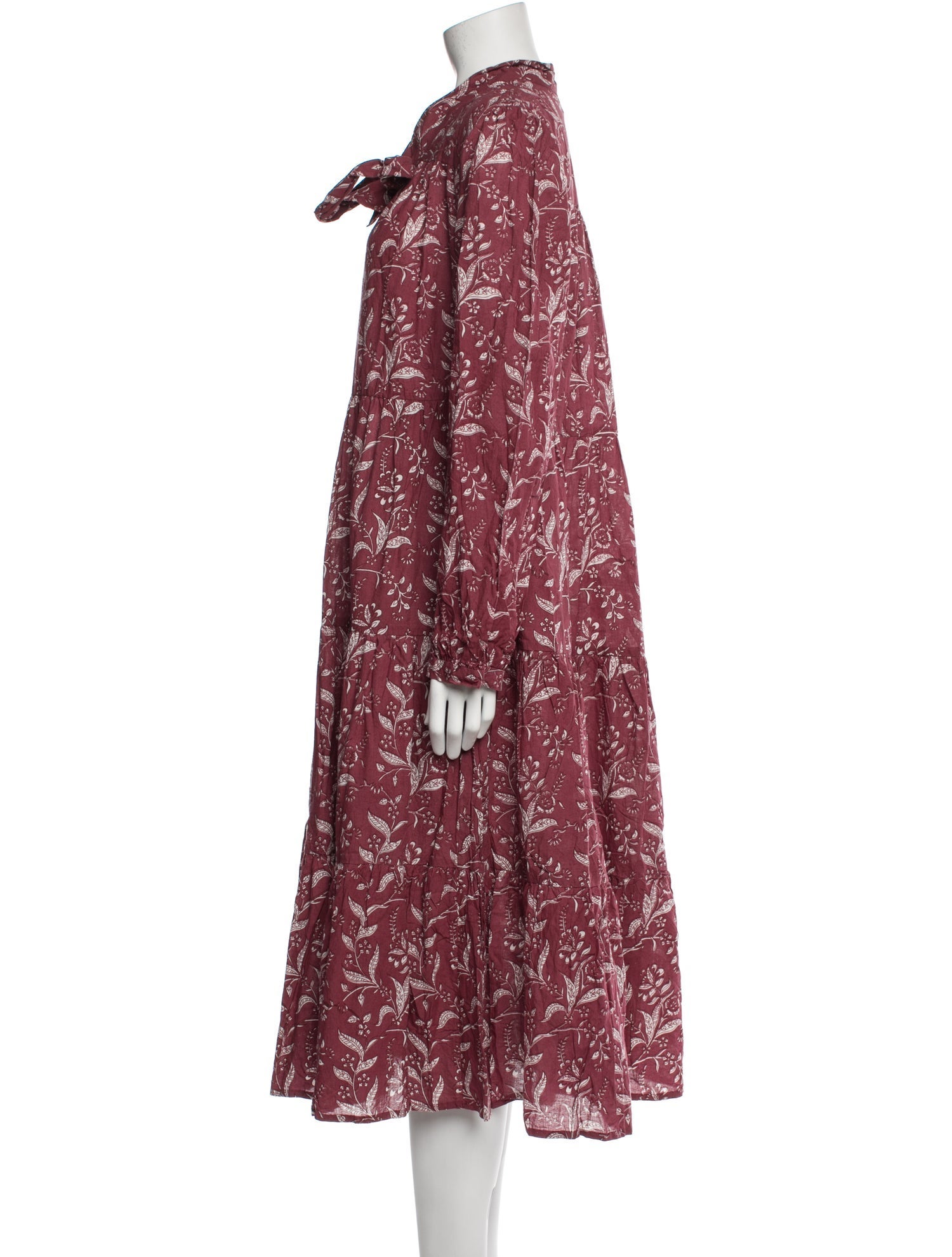 Matta Printed Midi Length Dress