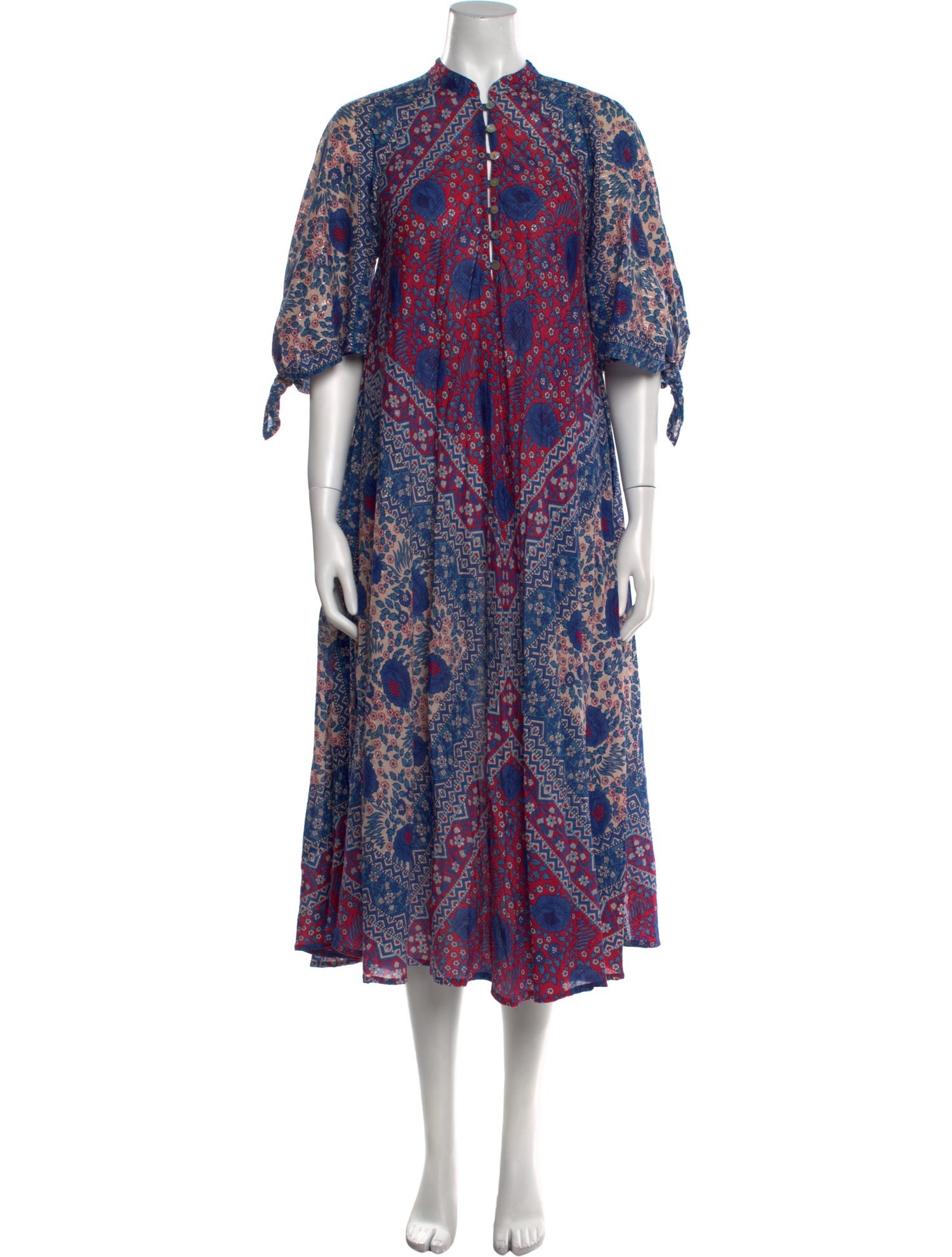 Matta Floral Print Long Dress