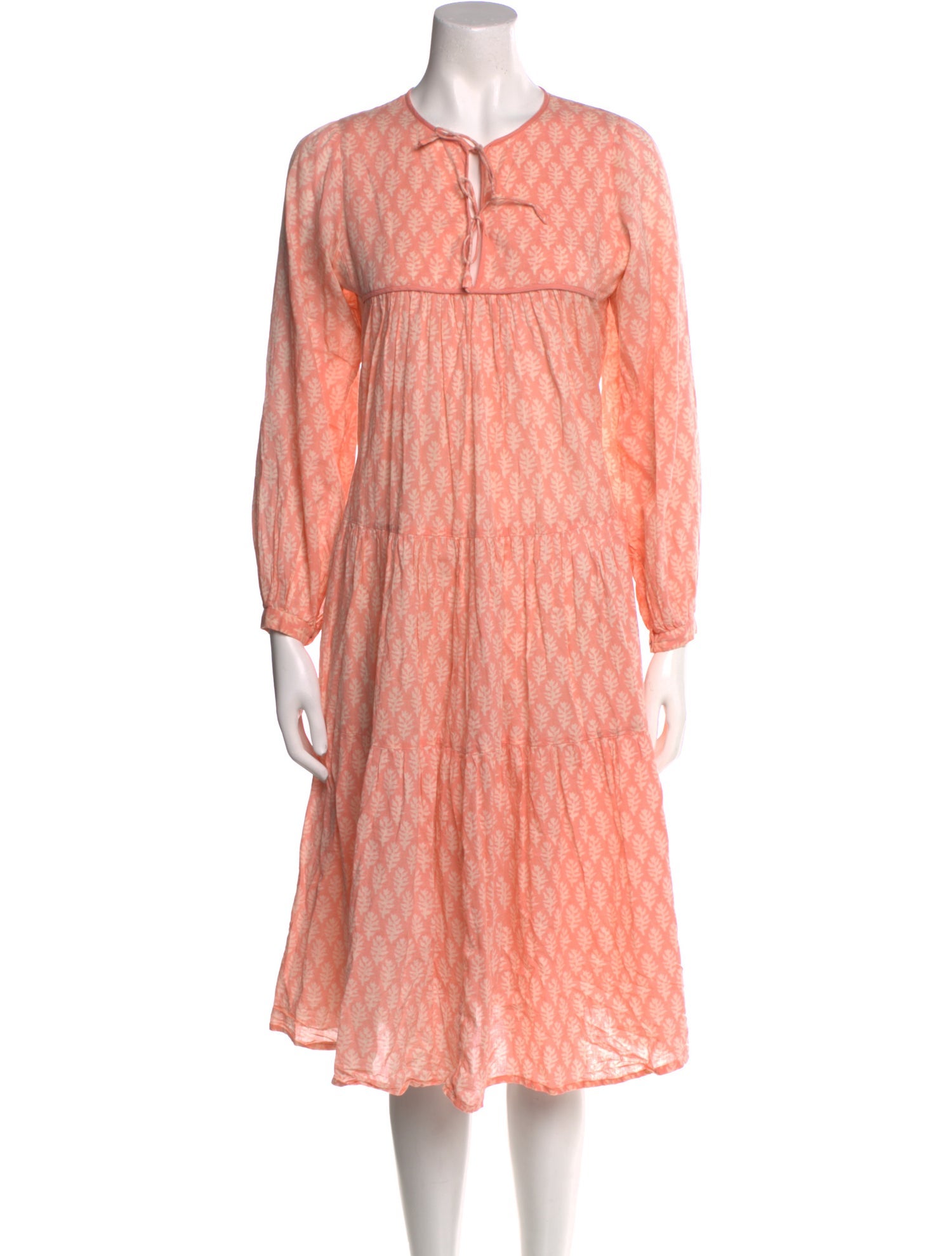 Matta Paisley Print Midi Length Dress