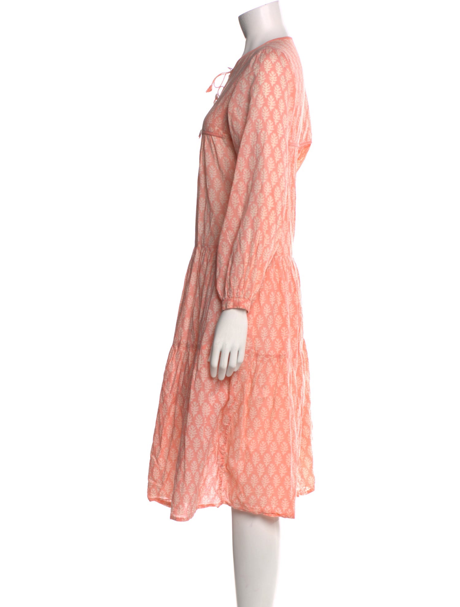 Matta Paisley Print Midi Length Dress