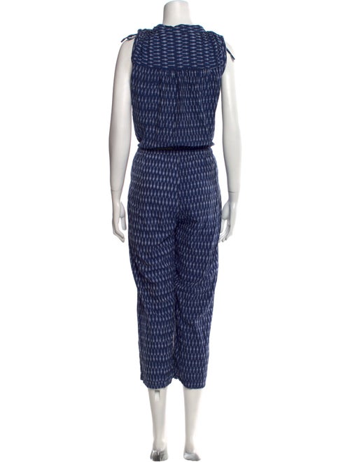 Matta Printed Cowl Neck Jumpsuit