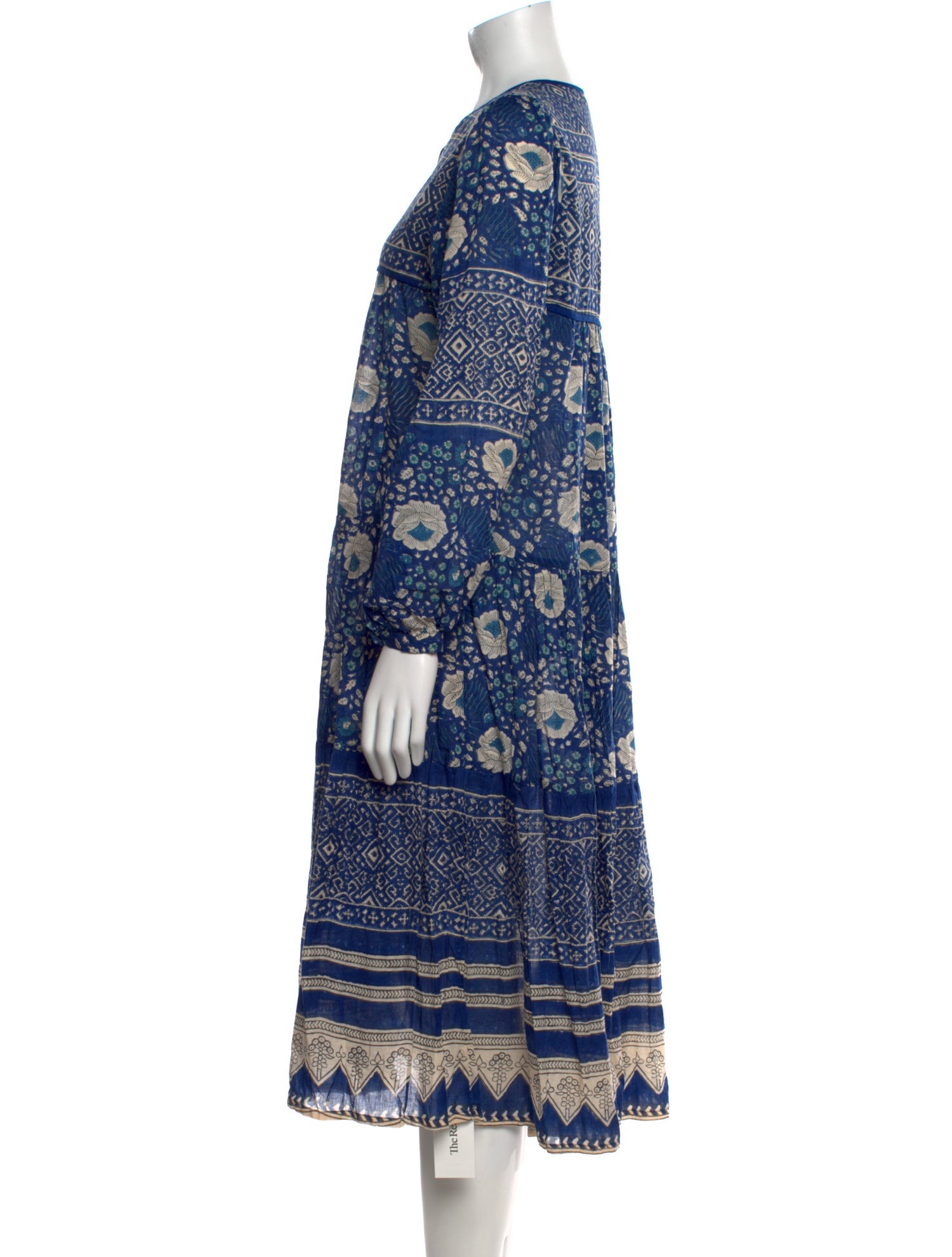 Matta Printed Midi Length Dress