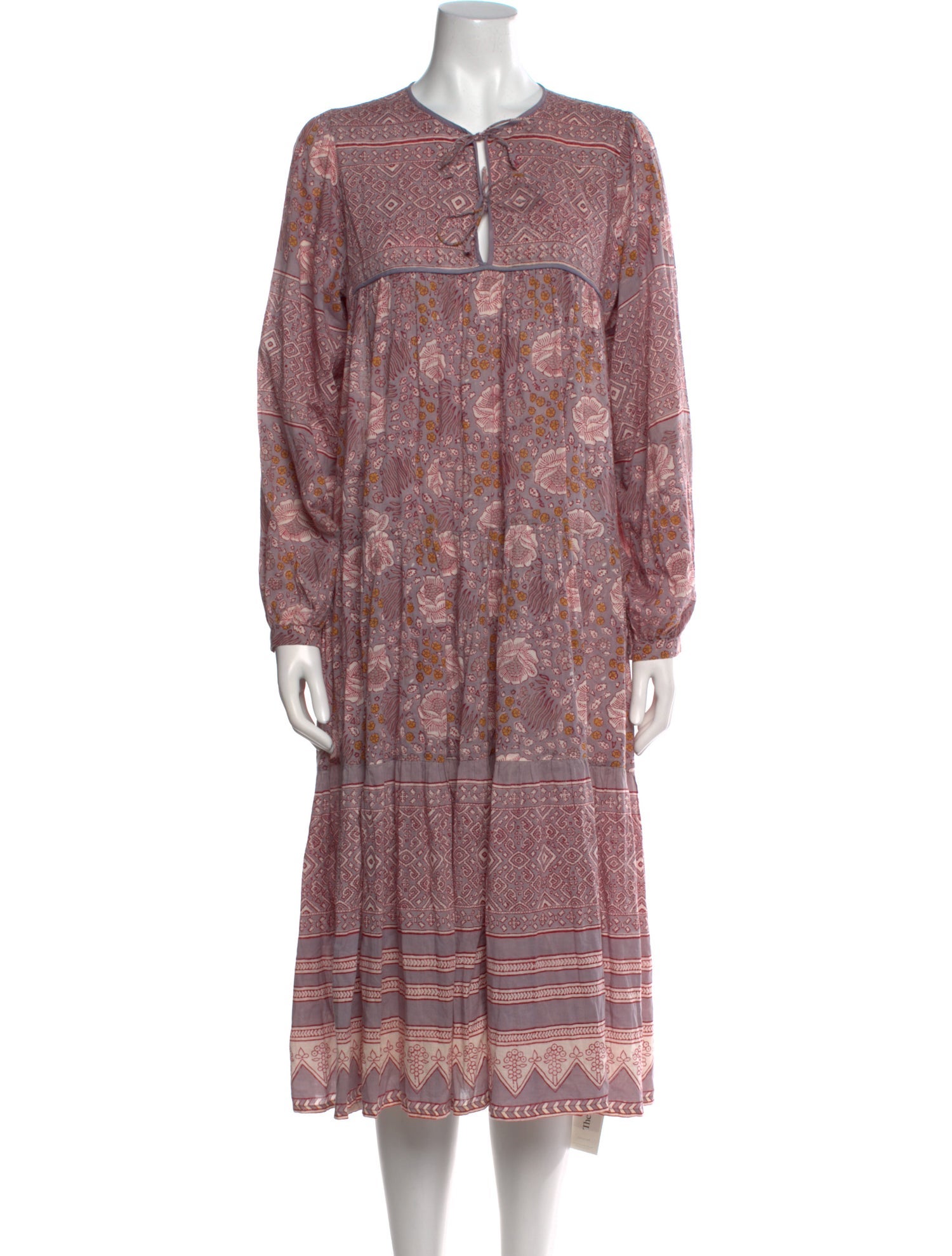 Matta Paisley Print Long Dress