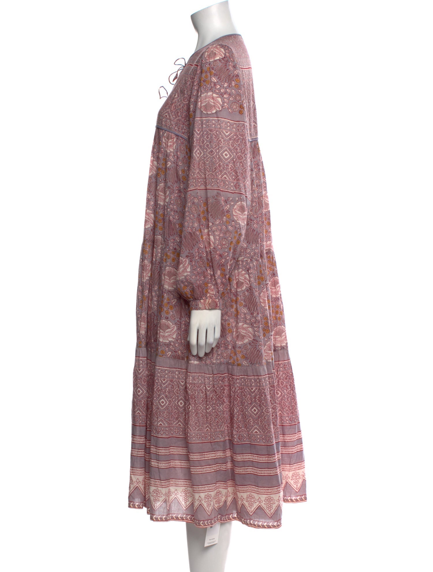 Matta Paisley Print Long Dress
