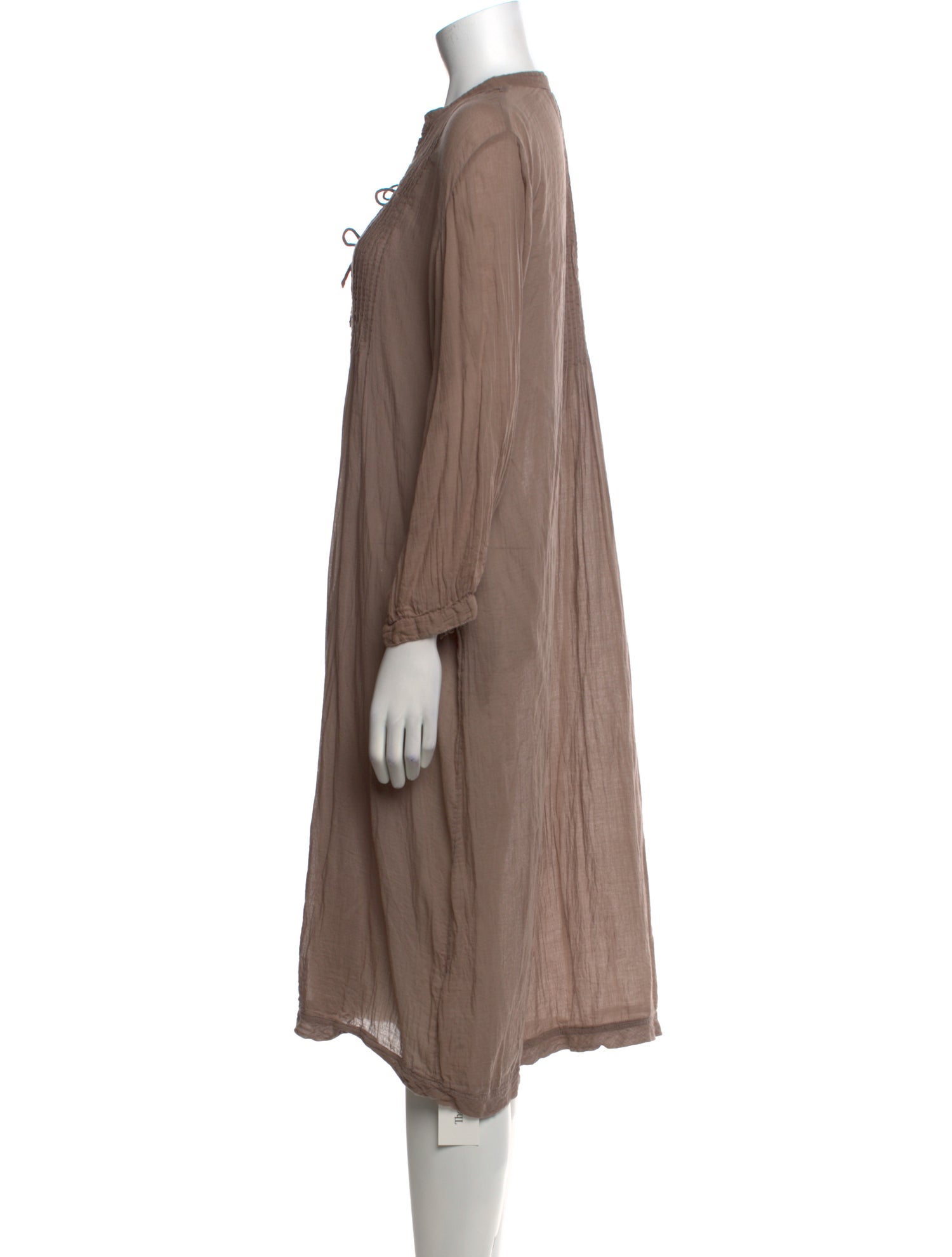 Matta V-Neck Midi Length Dress