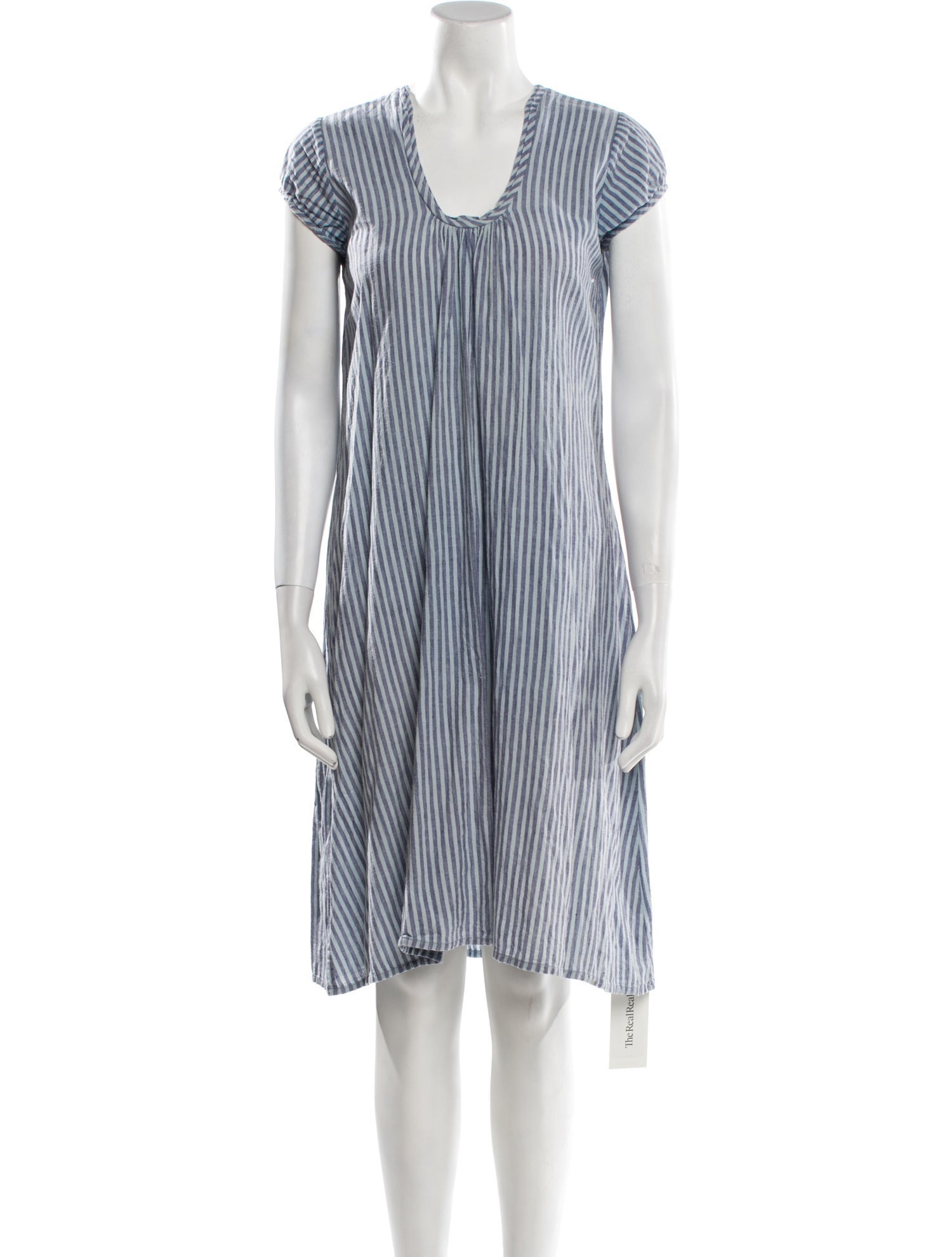 Matta Striped Knee-Length Dress