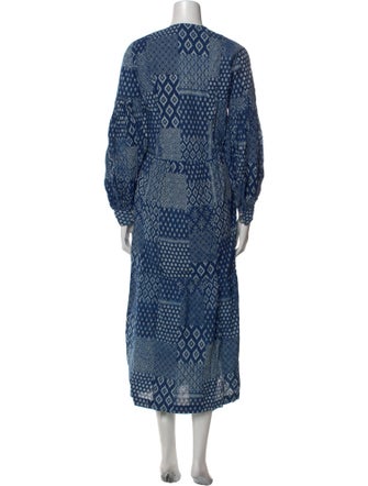 Matta Printed Long Dress