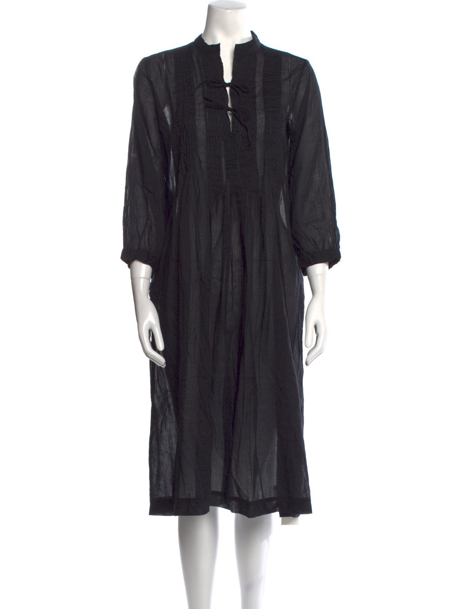 Matta V-Neck Midi Length Dress