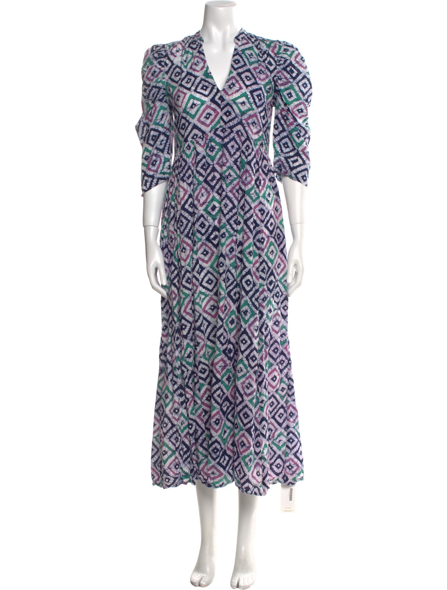 Matta Printed Midi Length Dress