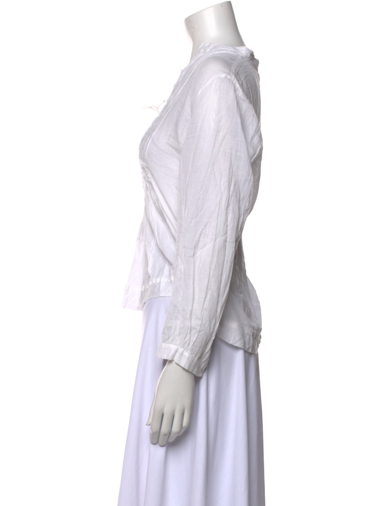 Matta V-Neck Three-Quarter Sleeve Blouse