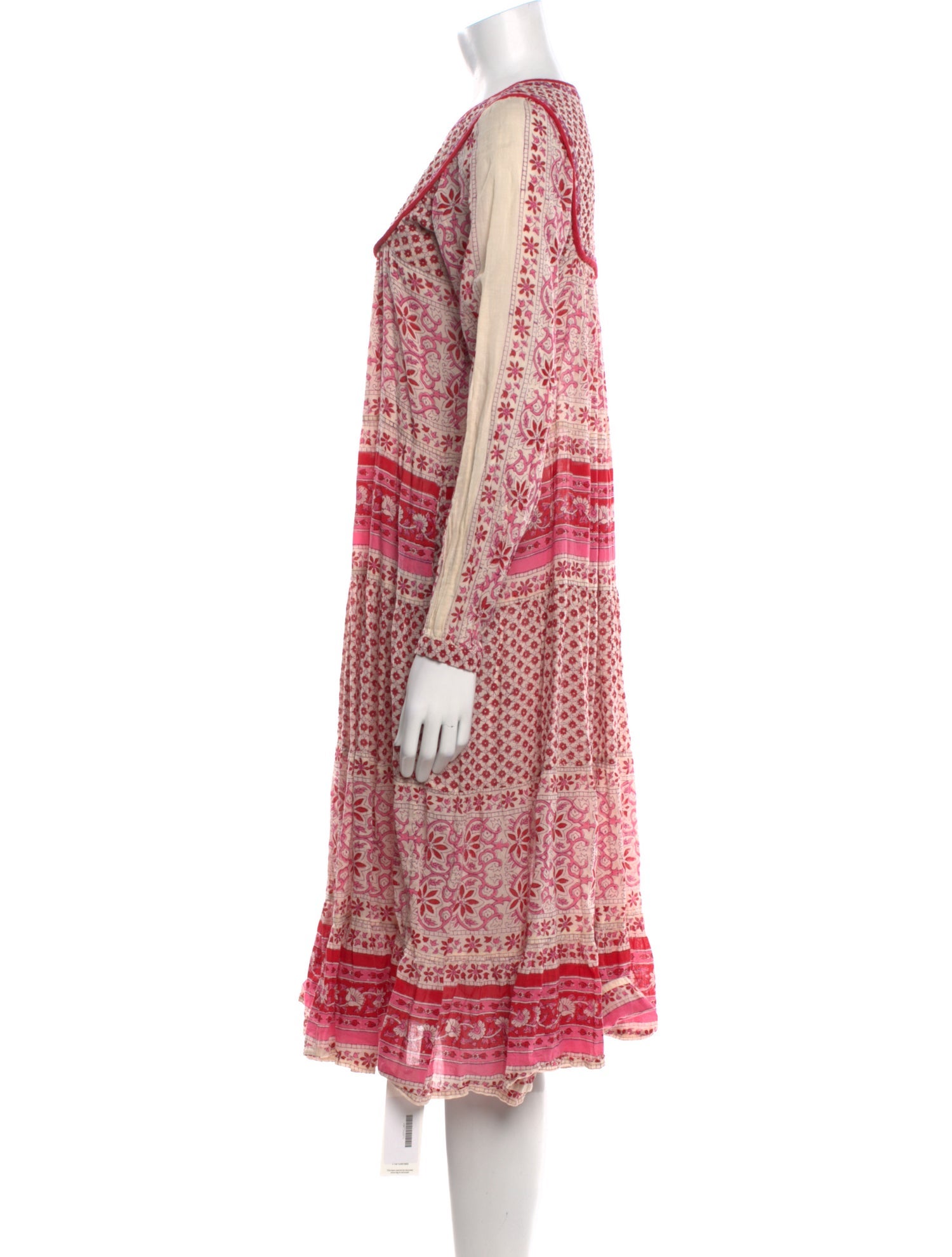 Matta Printed Midi Length Dress