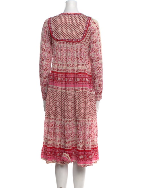 Matta Printed Midi Length Dress