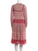 Matta Printed Midi Length Dress