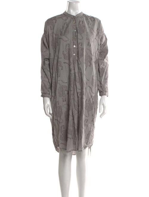 Matta Printed Midi Length Dress