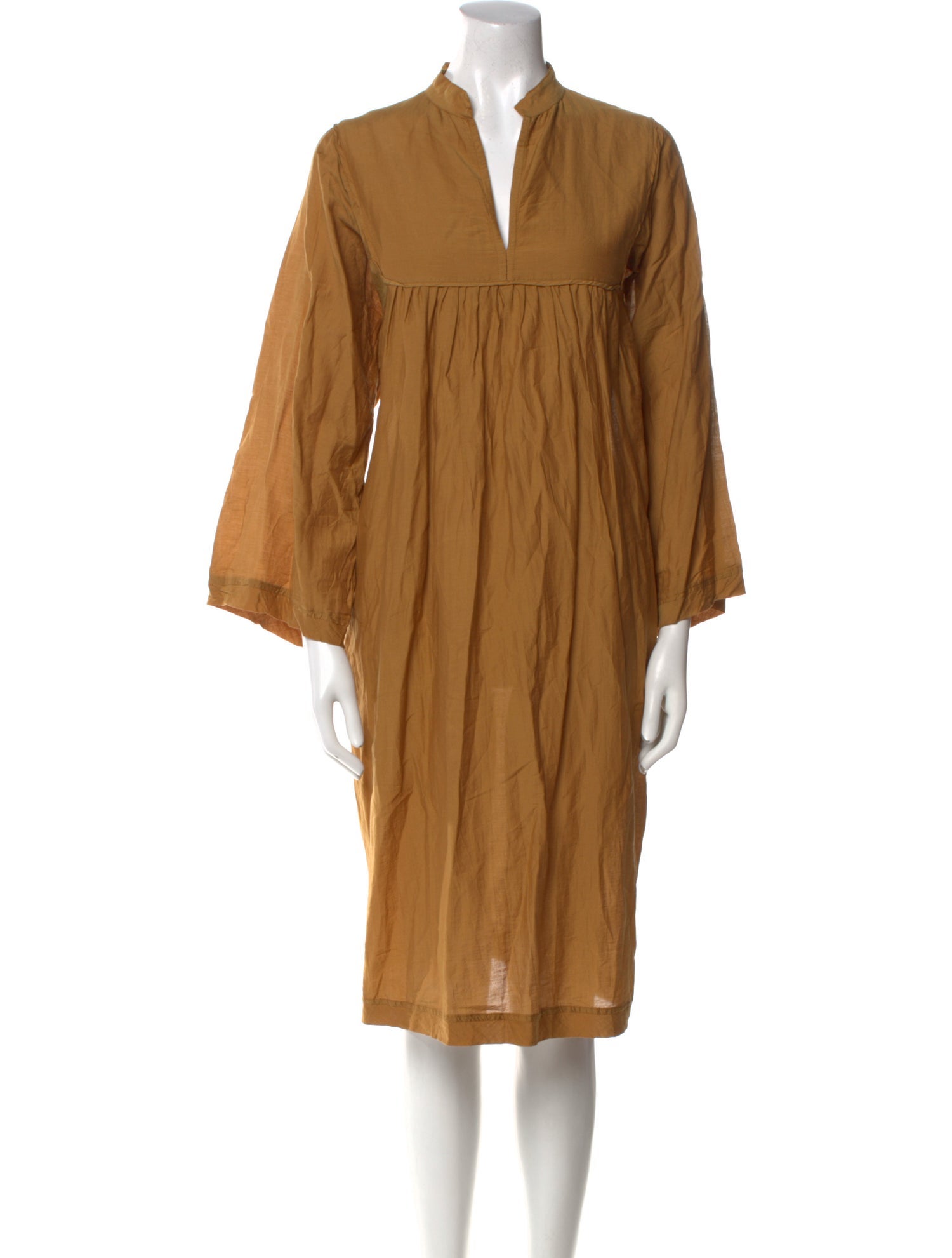 Matta Silk Knee-Length Dress