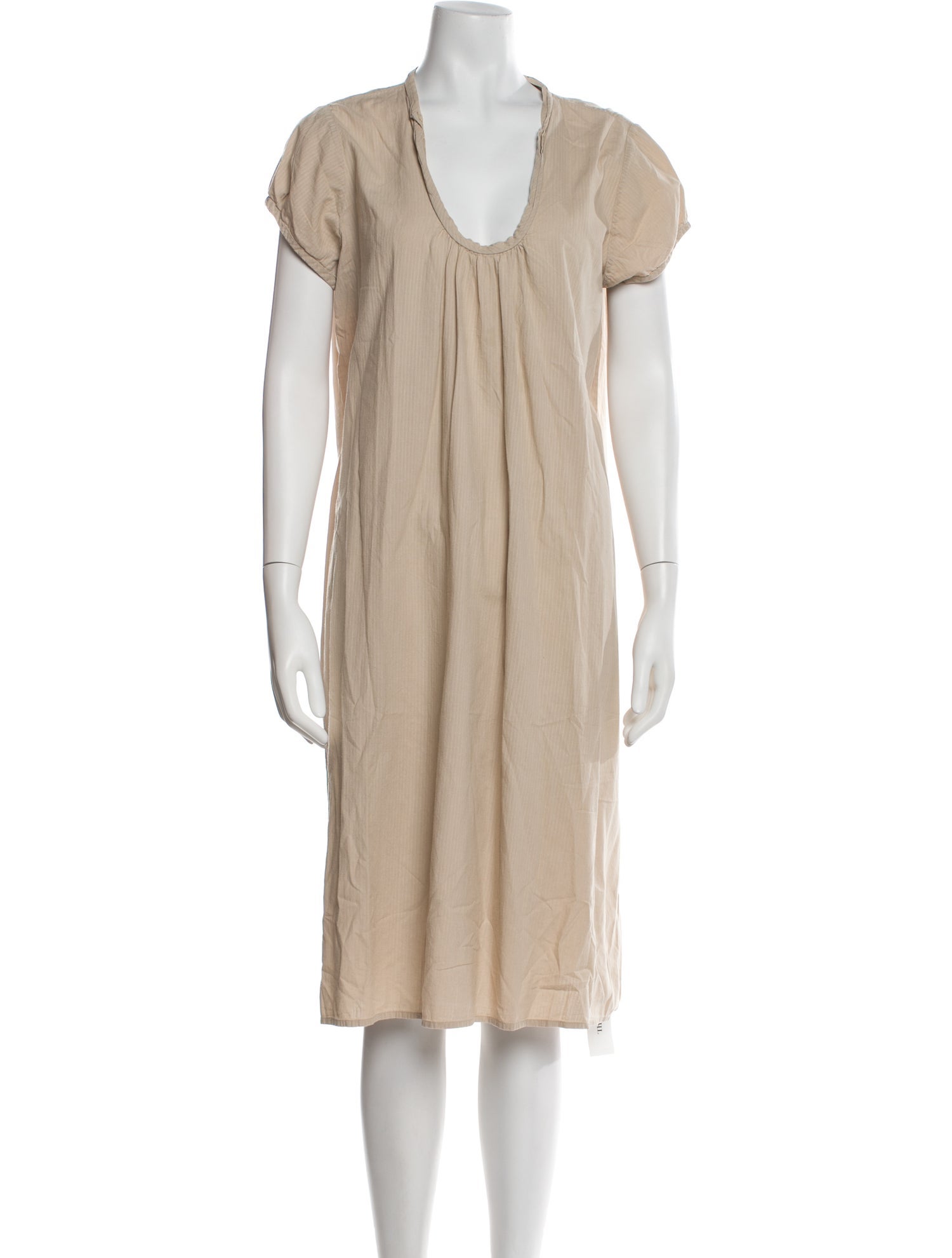 Matta Scoop Neck Midi Length Dress