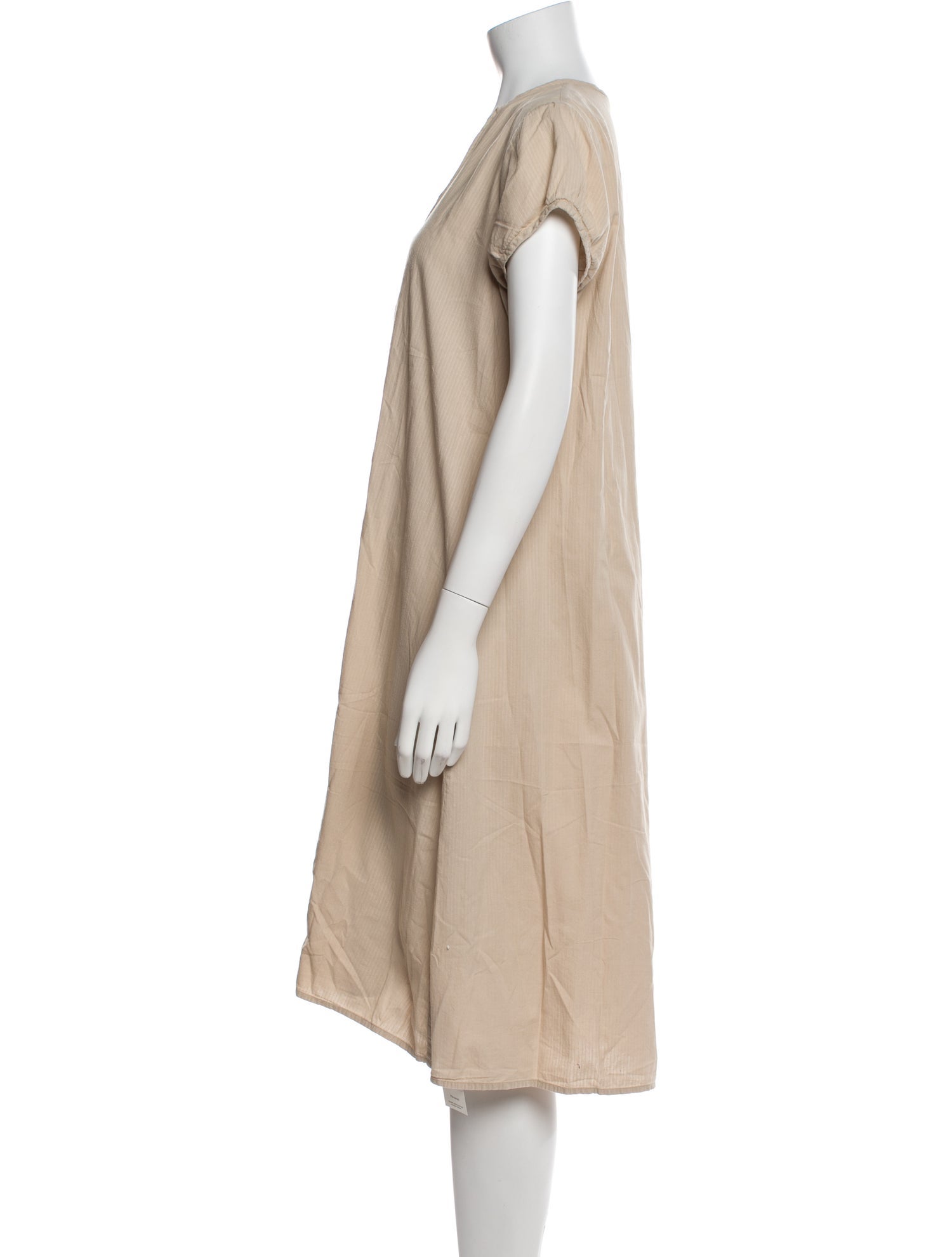 Matta Scoop Neck Midi Length Dress