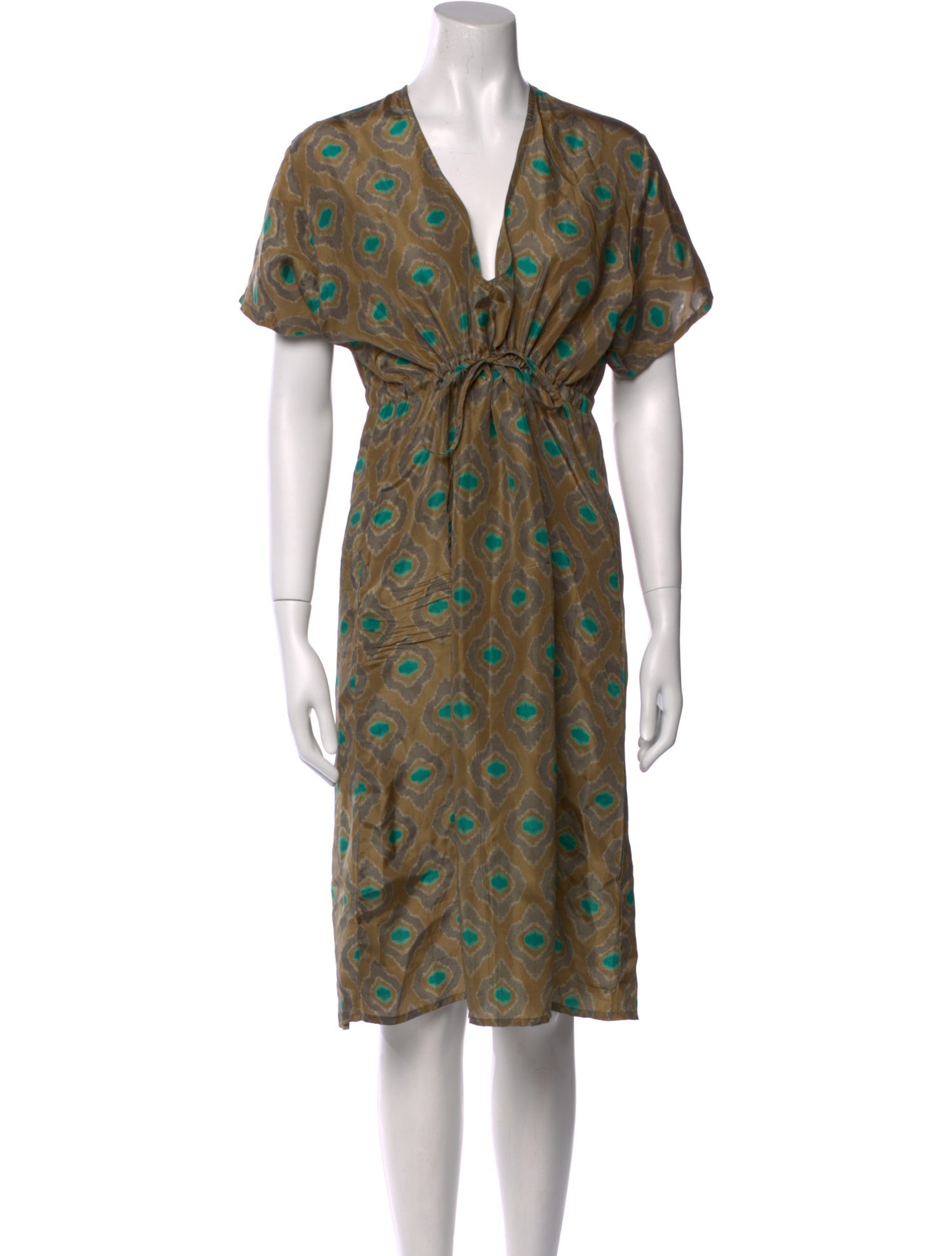 Matta Silk Midi Length Dress