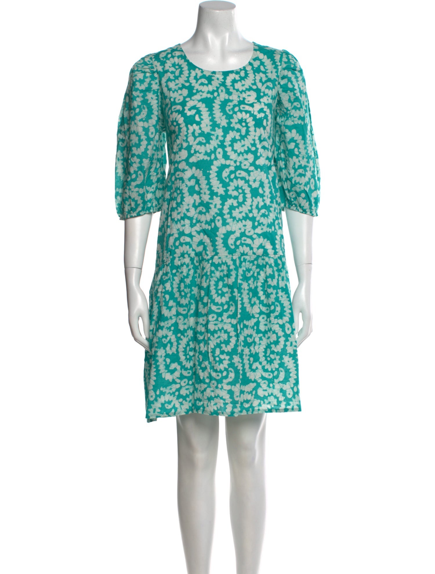 Matta Floral Print Knee-Length Dress