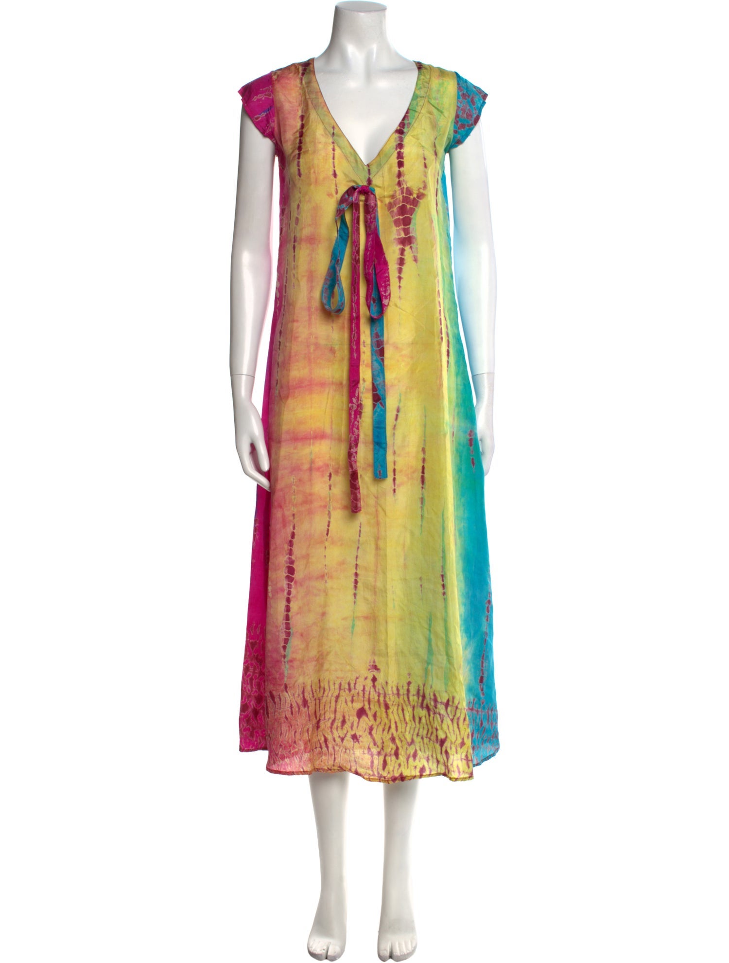 Matta Silk Long Dress