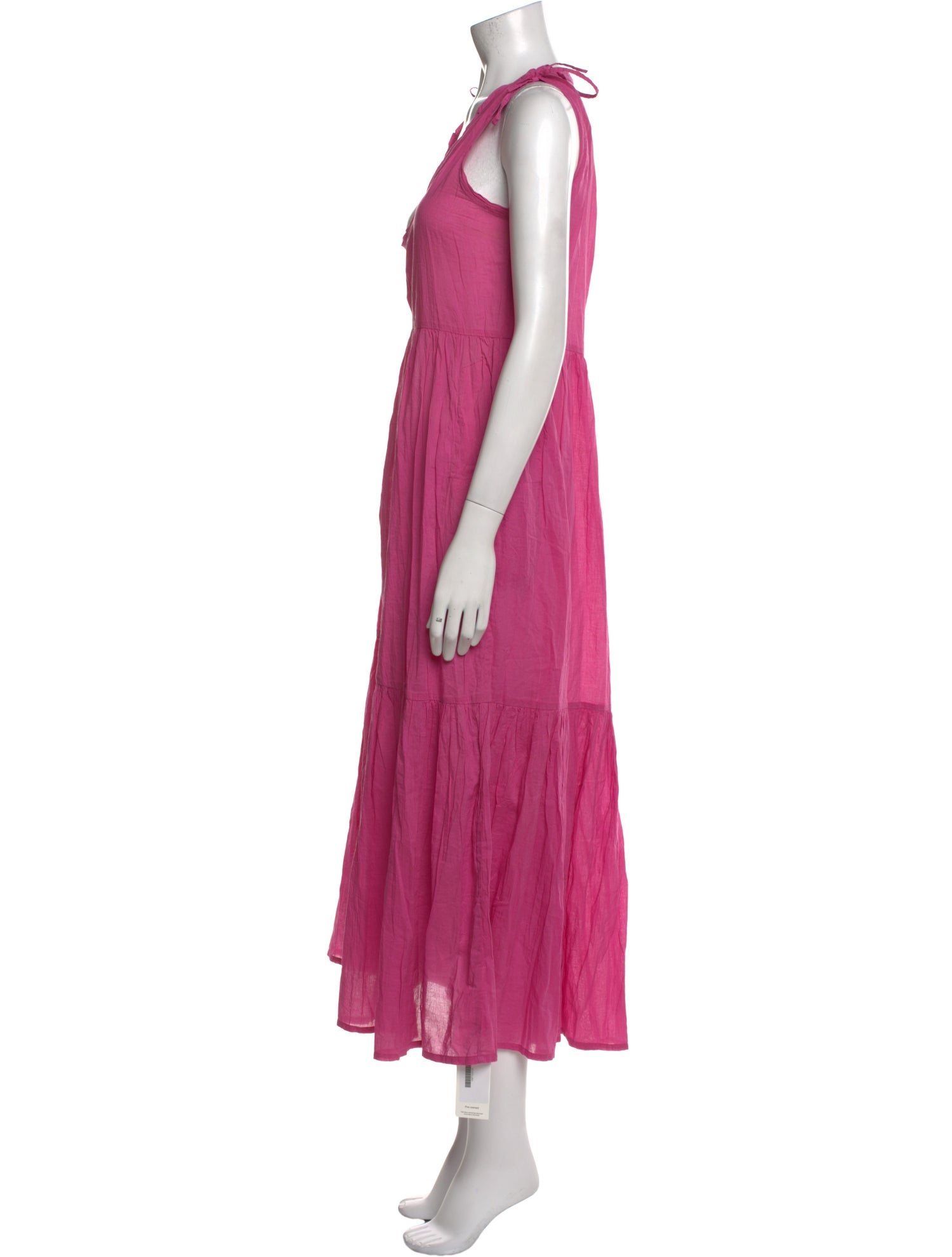 Matta Scoop Neck Long Dress