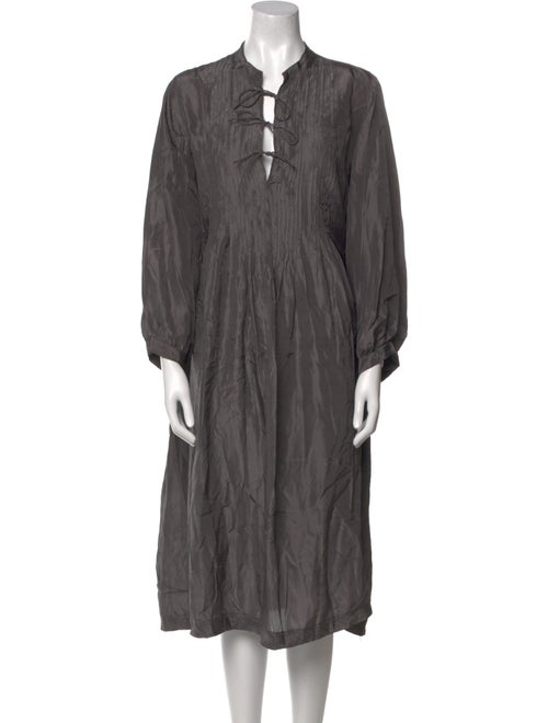 Matta Silk Midi Length Dress