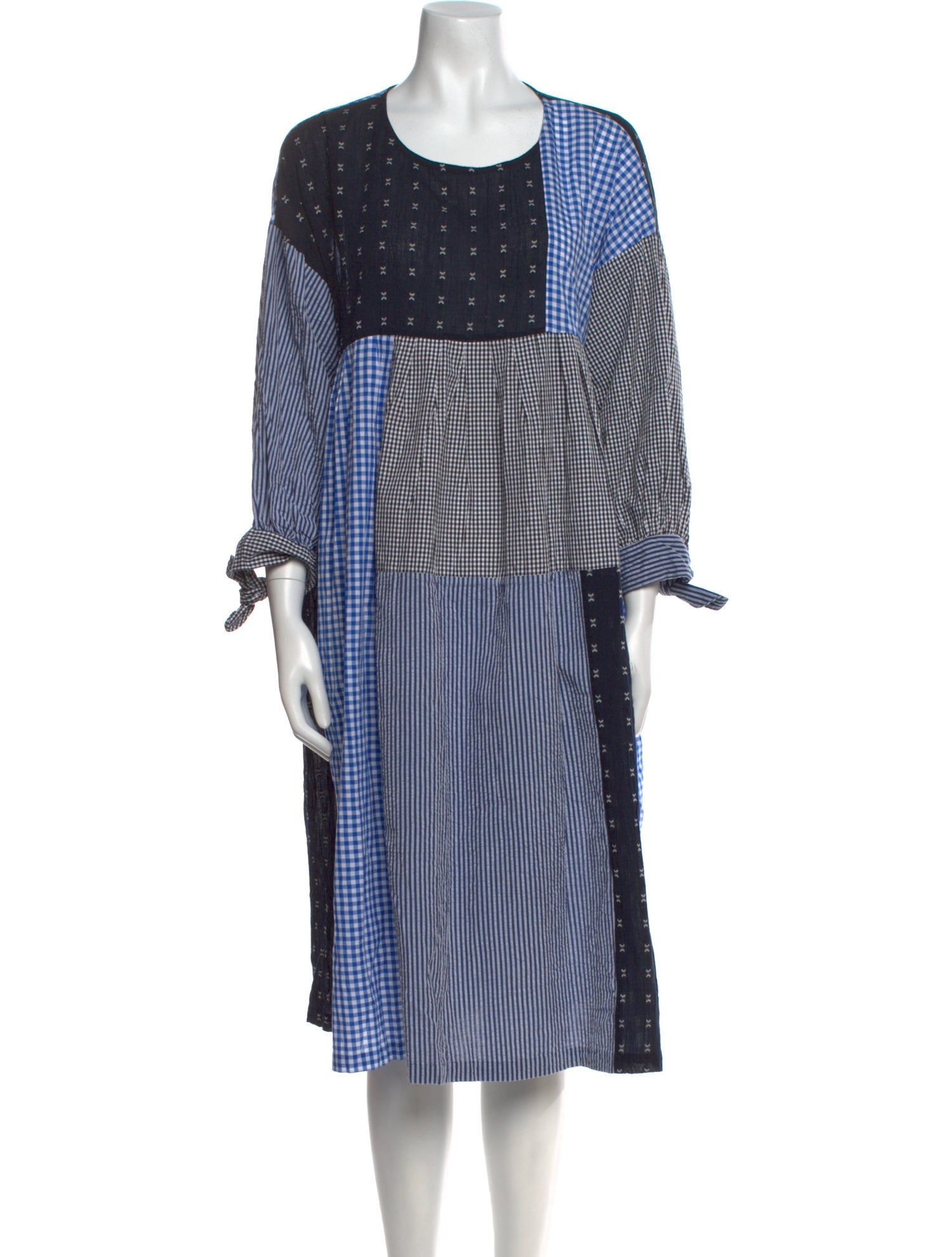 Matta Striped Midi Length Dress