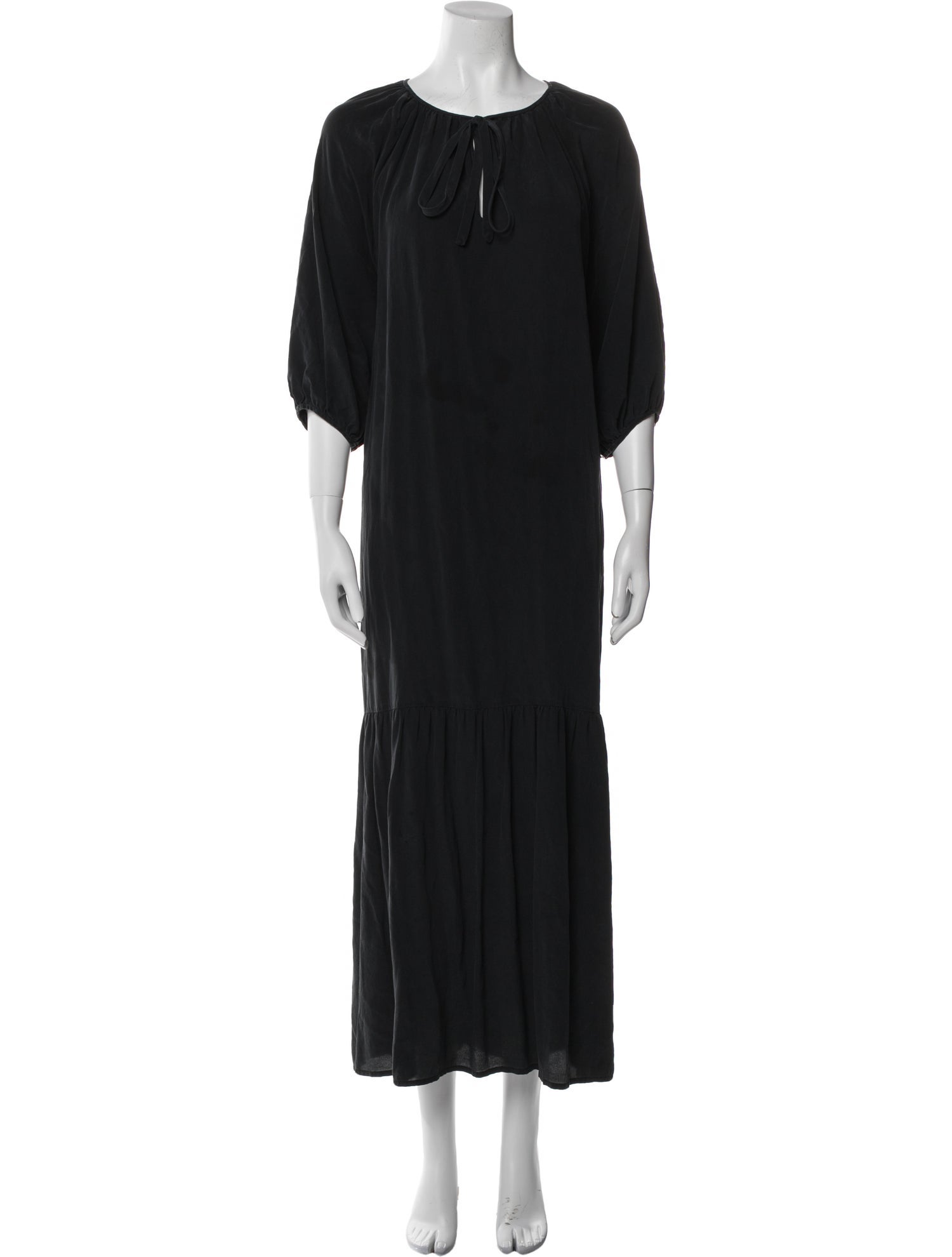 Matta Silk Long Dress