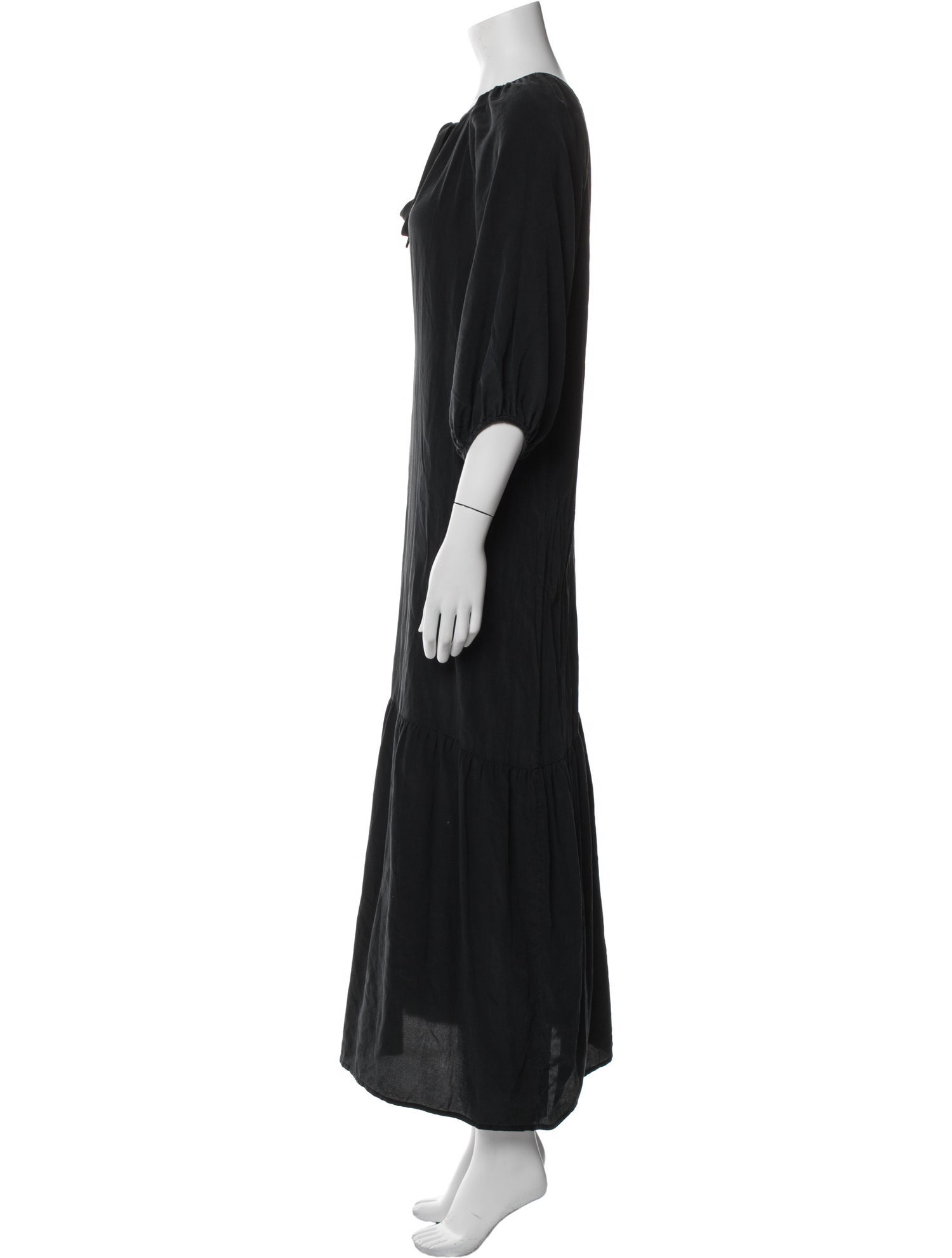 Matta Silk Long Dress