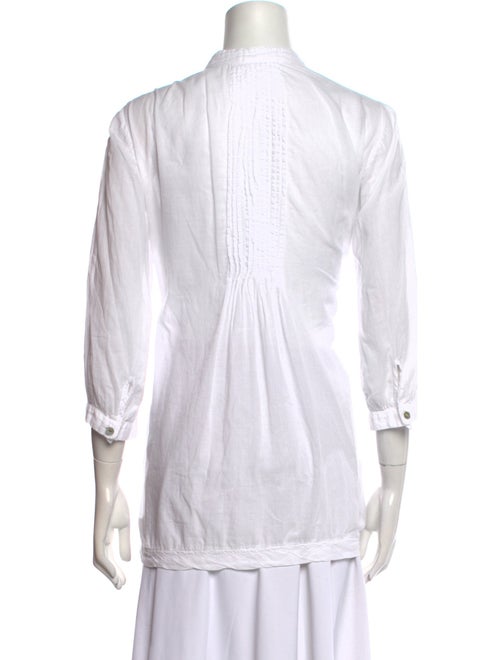 Matta Striped Tie Neck Polo