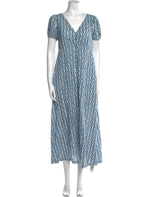 Matta Printed Midi Length Dress