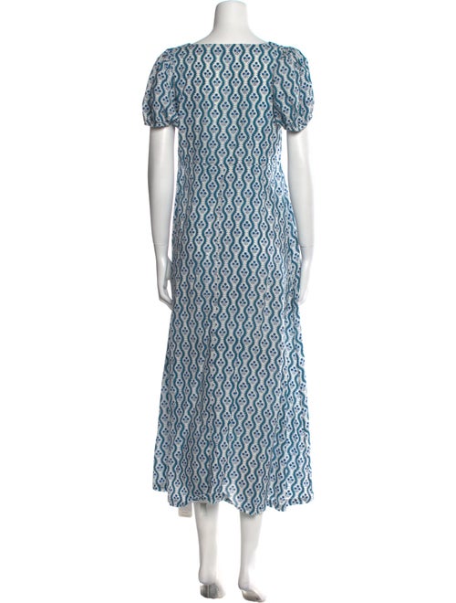 Matta Printed Midi Length Dress