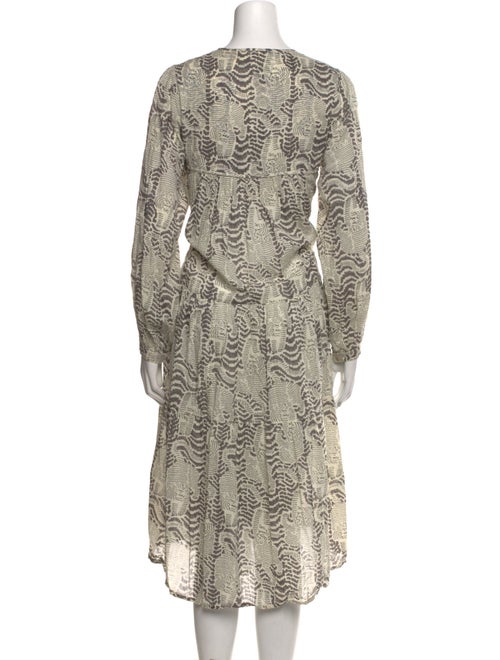 Matta Printed Midi Length Dress