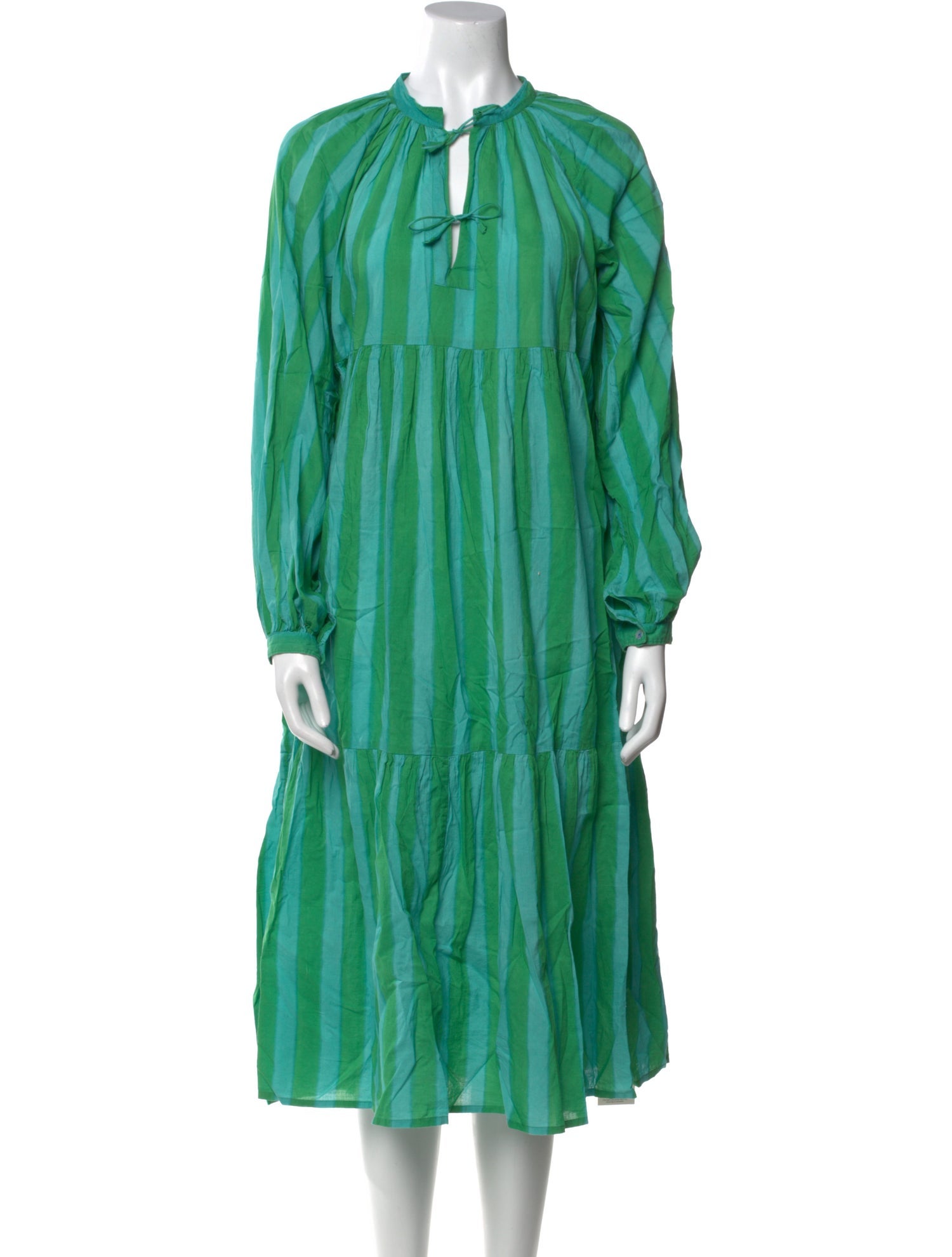 Matta Crew Neck Midi Length Dress