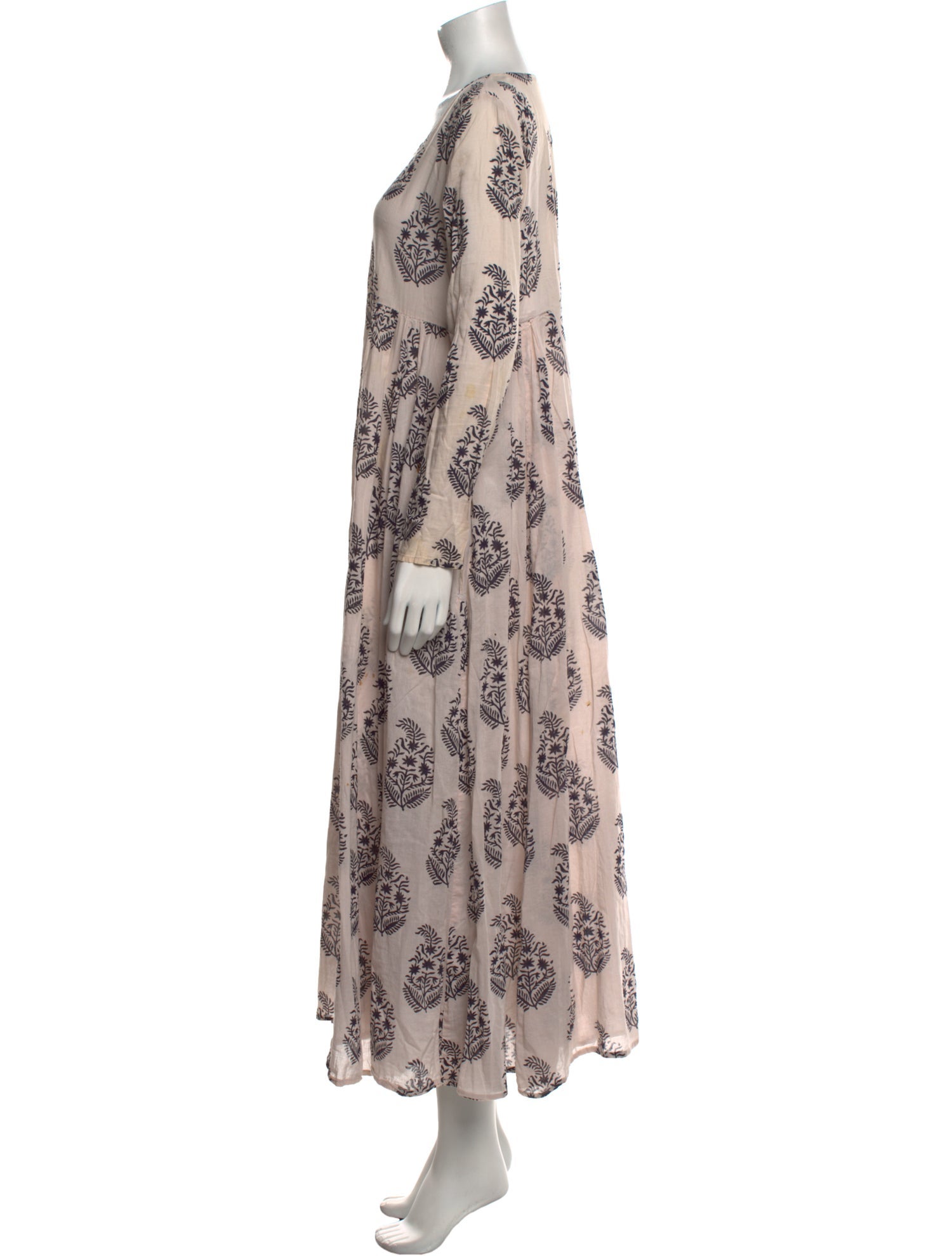 Matta Floral Print Long Dress