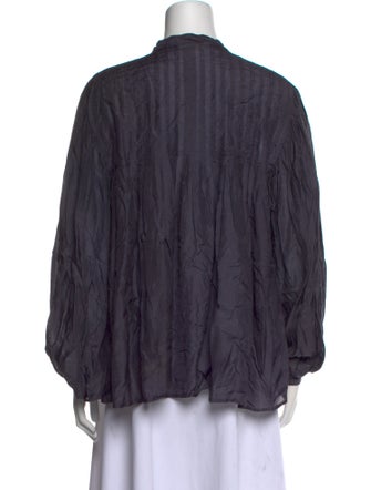 Matta Tie Neck Long Sleeve Blouse