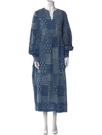 Matta Printed Long Dress