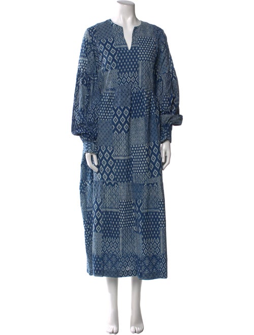 Matta Printed Long Dress