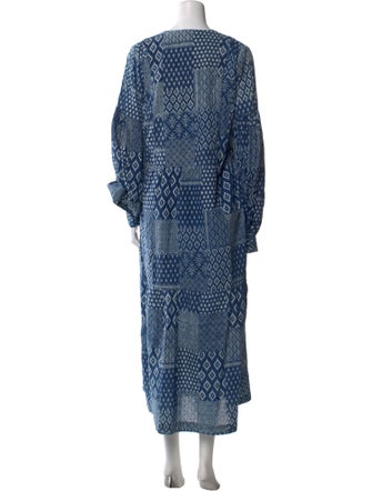Matta Printed Long Dress