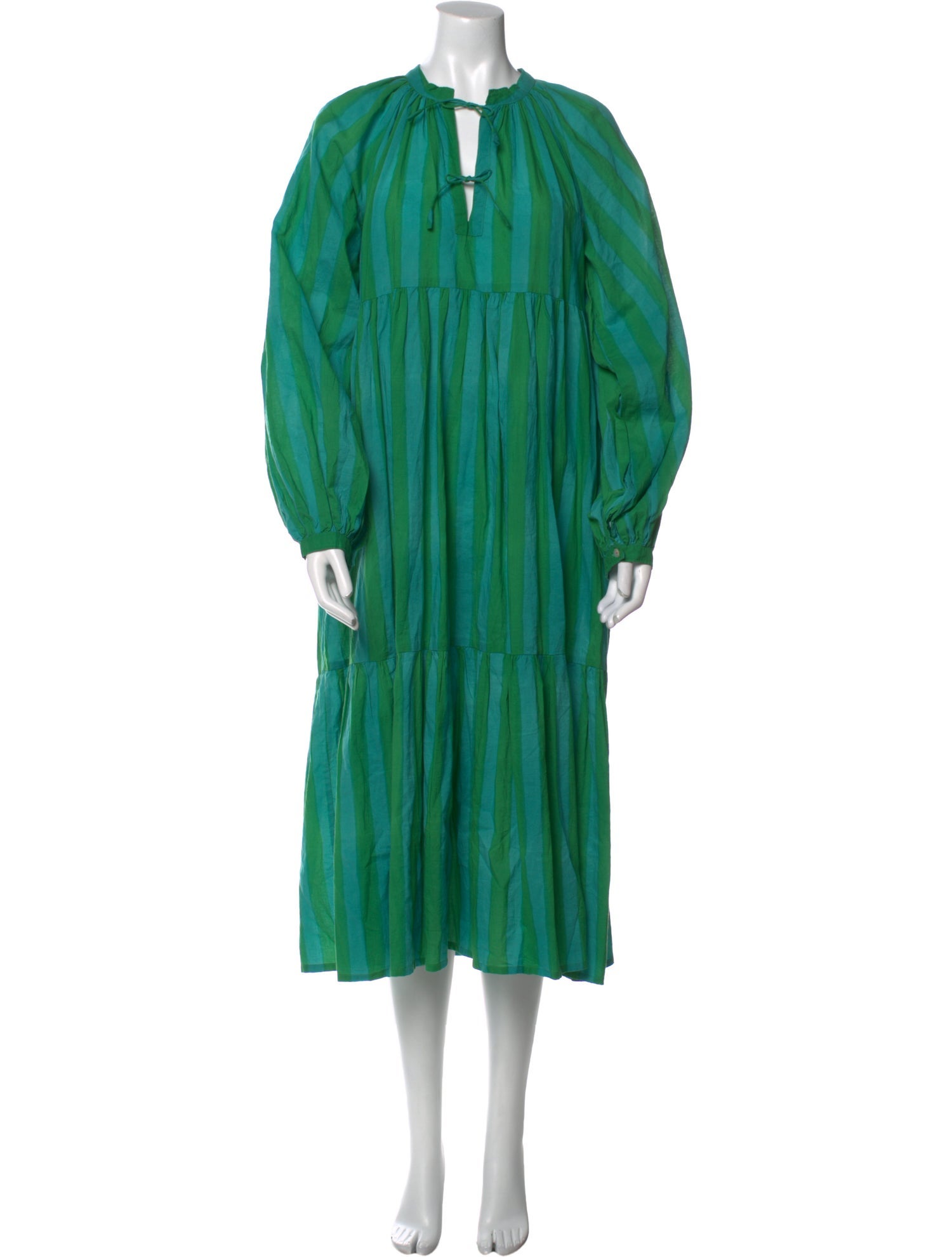 Matta V-Neck Midi Length Dress