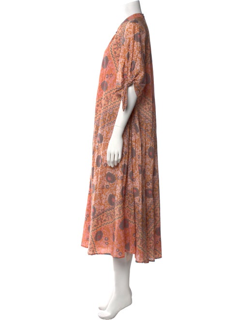 Matta Floral Print Long Dress