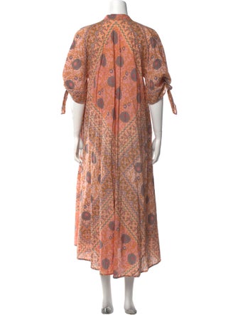 Matta Floral Print Long Dress