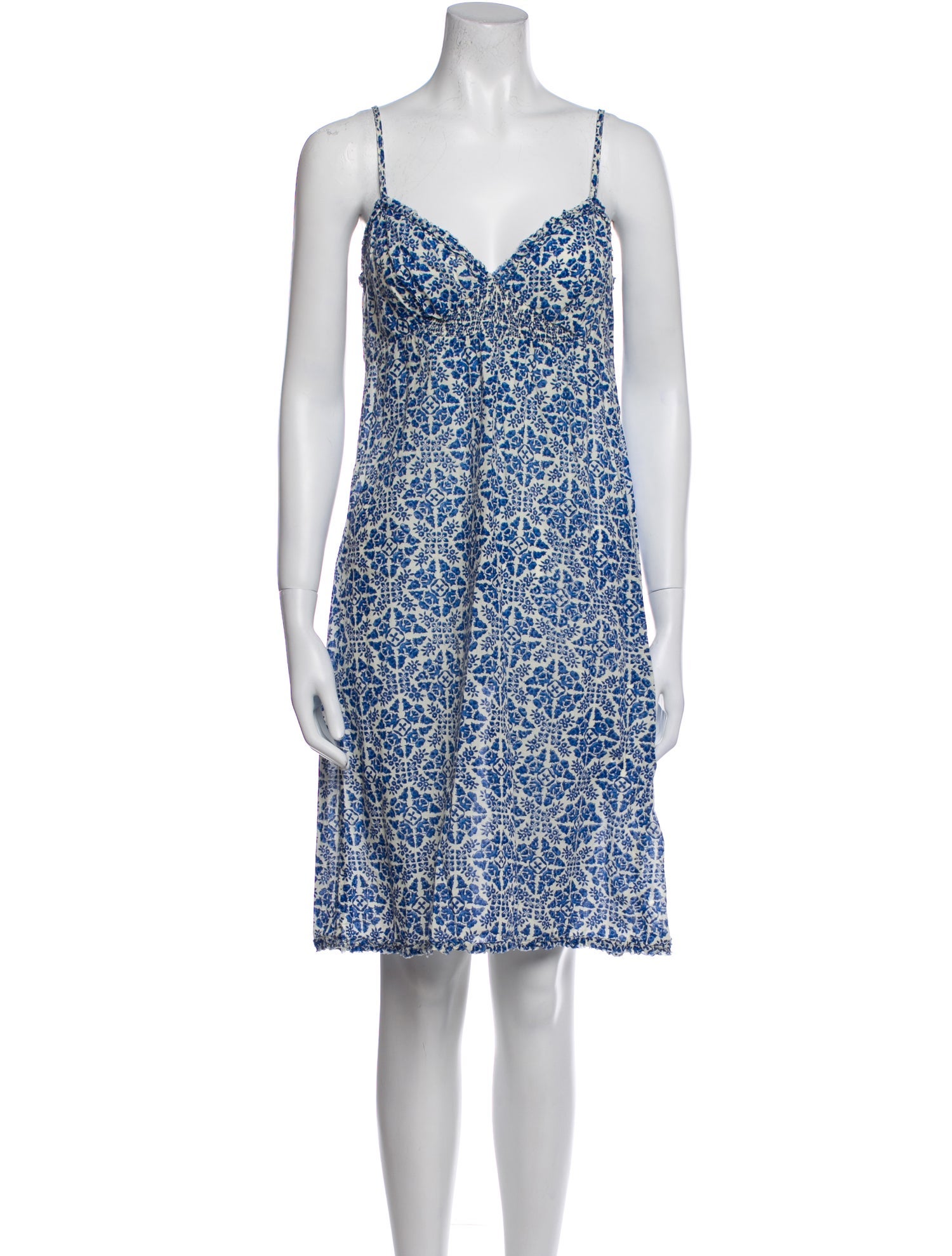 Matta Printed Knee-Length Dress