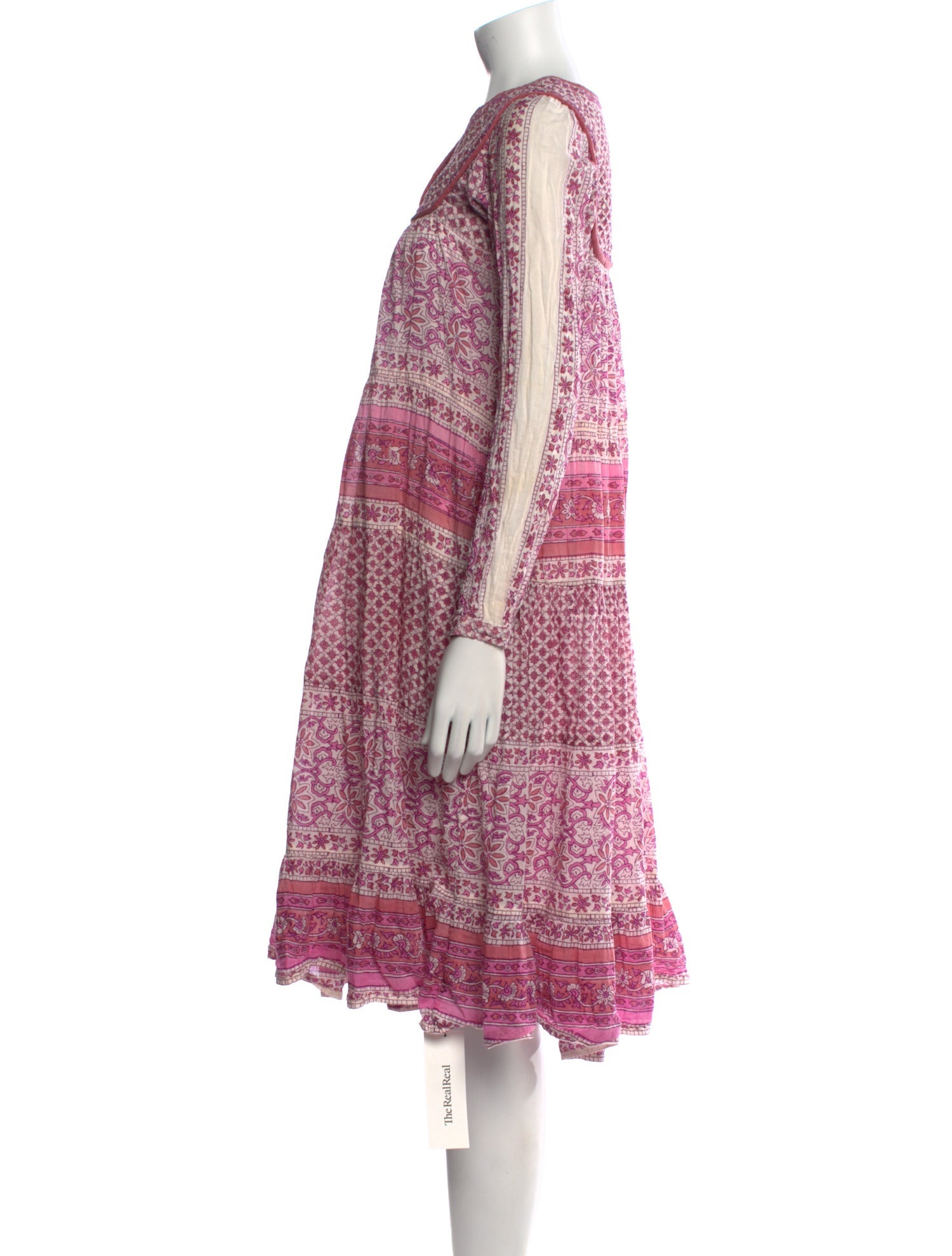 Matta Floral Print Knee-Length Dress