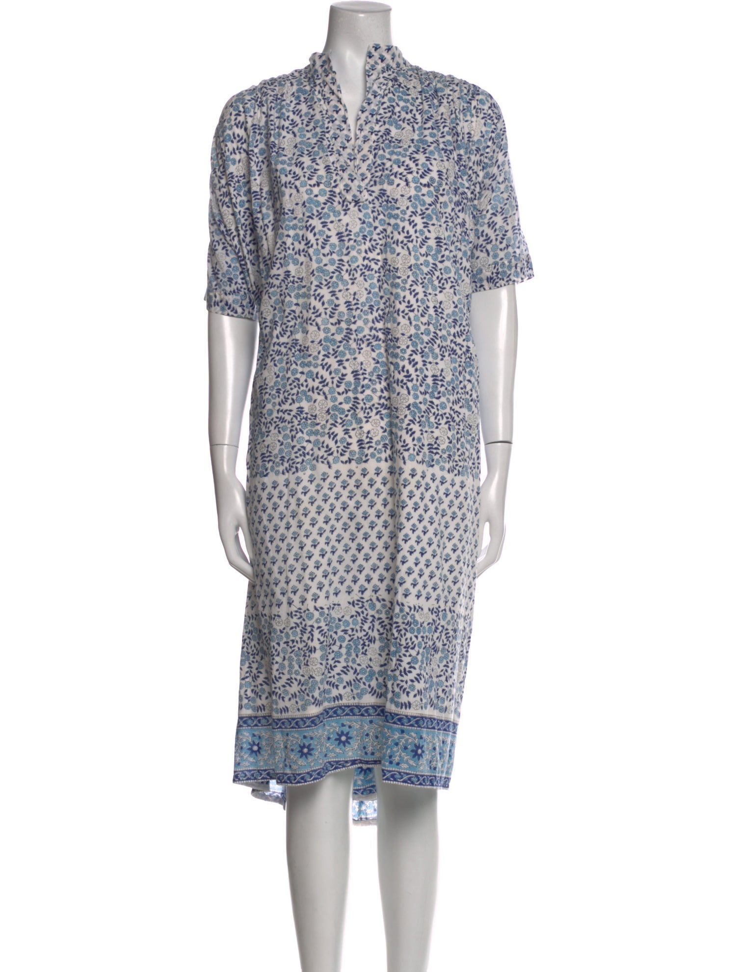 Matta Printed Midi Length Dress