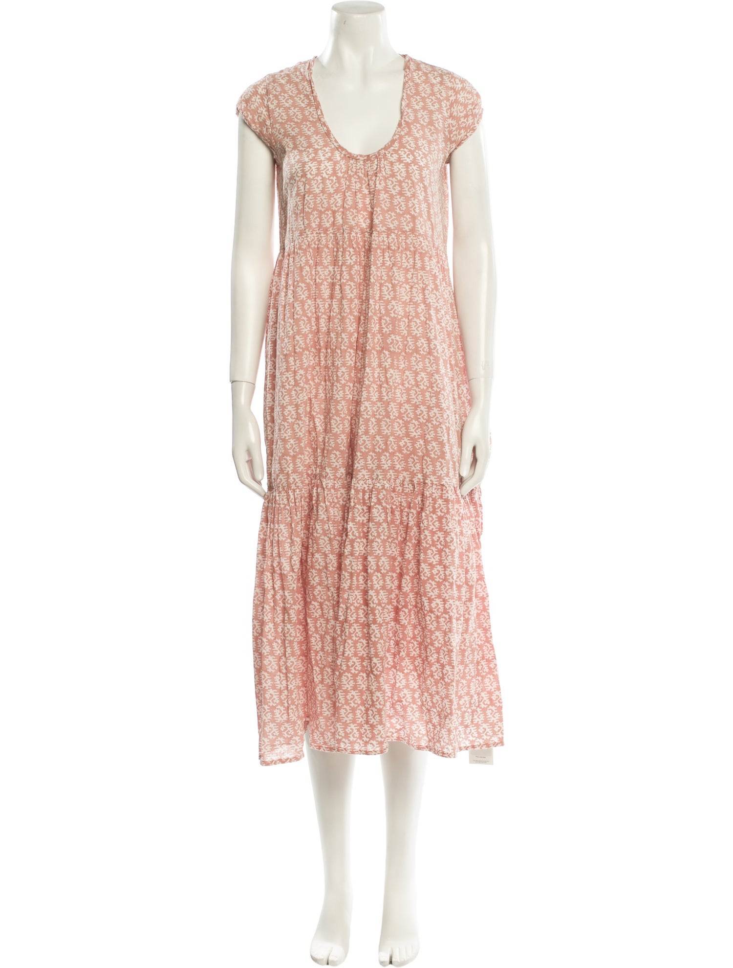 Matta Floral Print Midi Length Dress