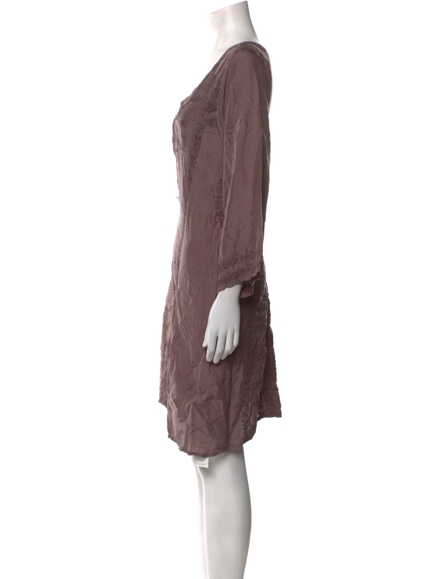 Matta Silk Mini Dress