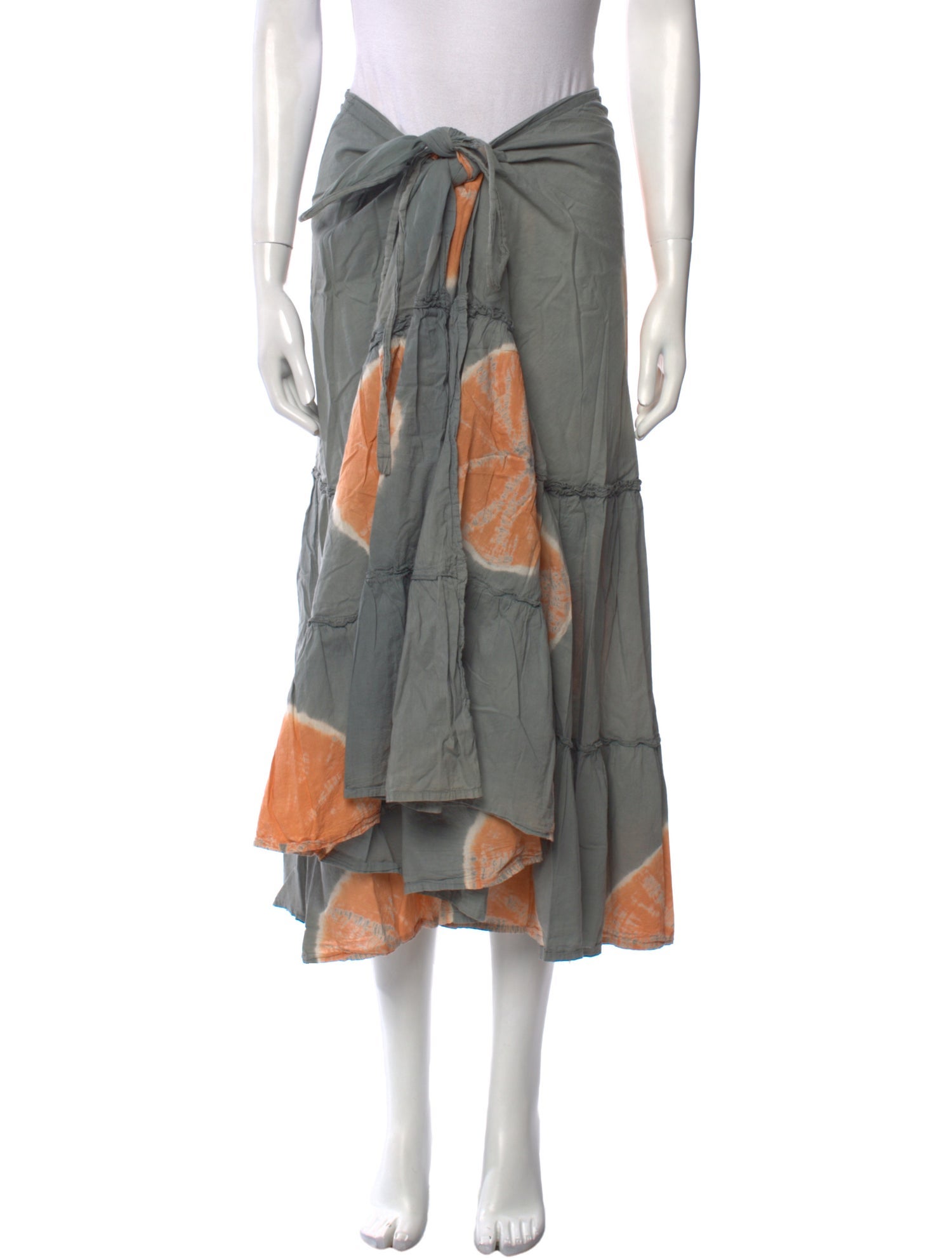 Matta Printed Midi Length Skirt